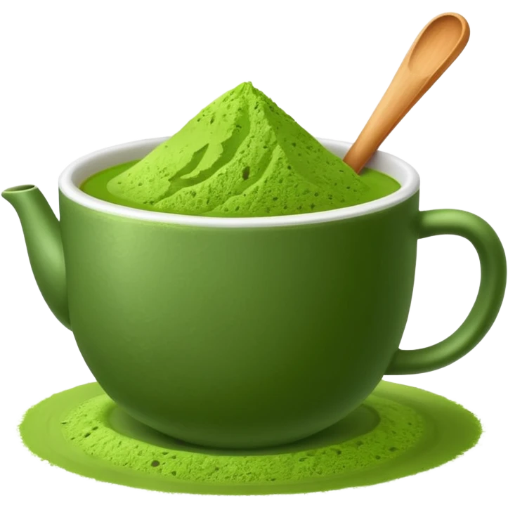 Matcha tea emoji
