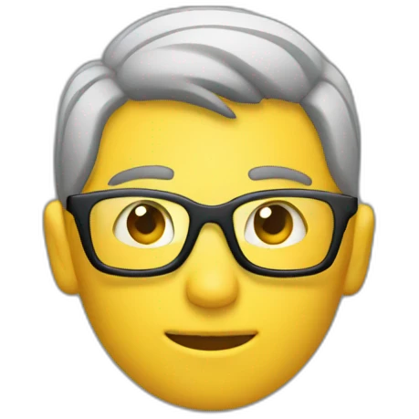 A person coding in JavaScript emoji