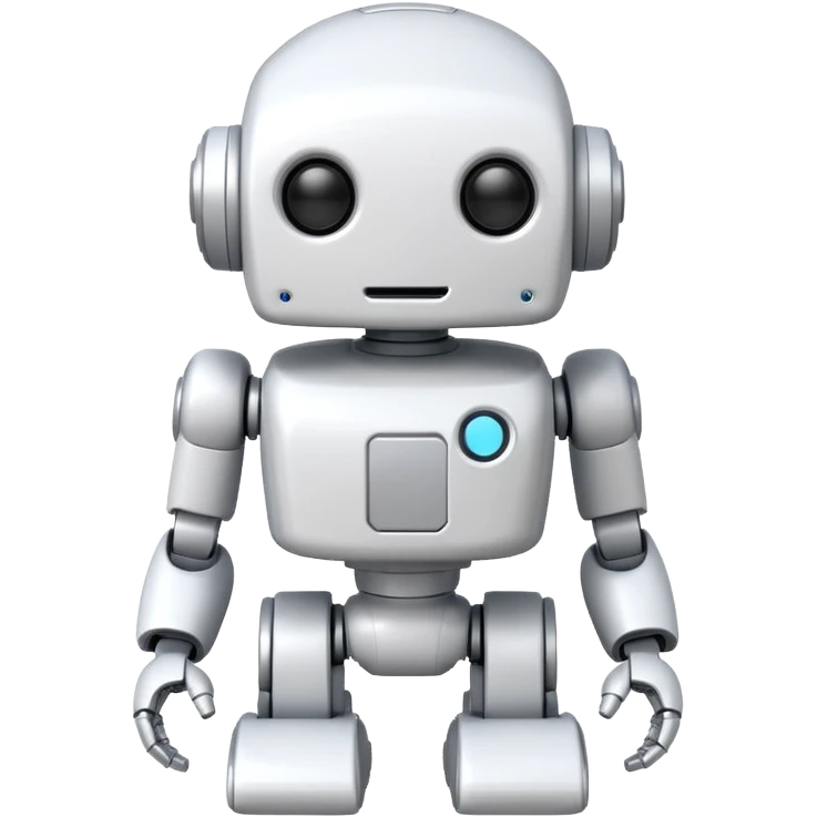 robot old cartoon simple toy white innocent emoji