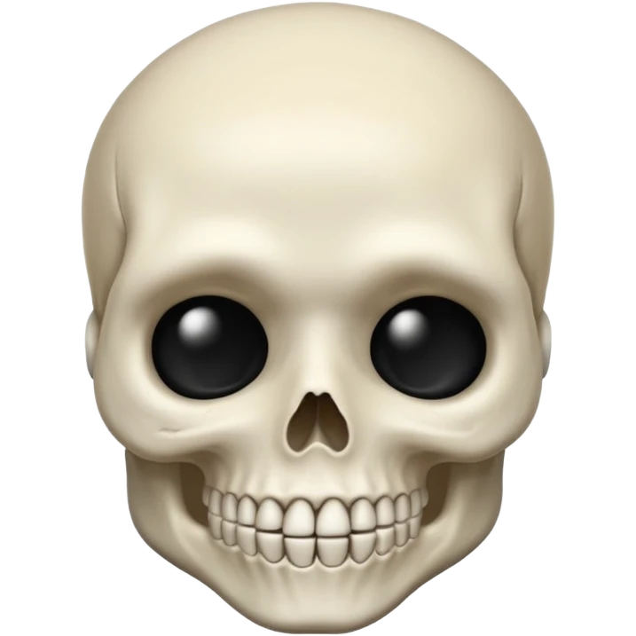 Skull face emoji of 5 year old  emoji