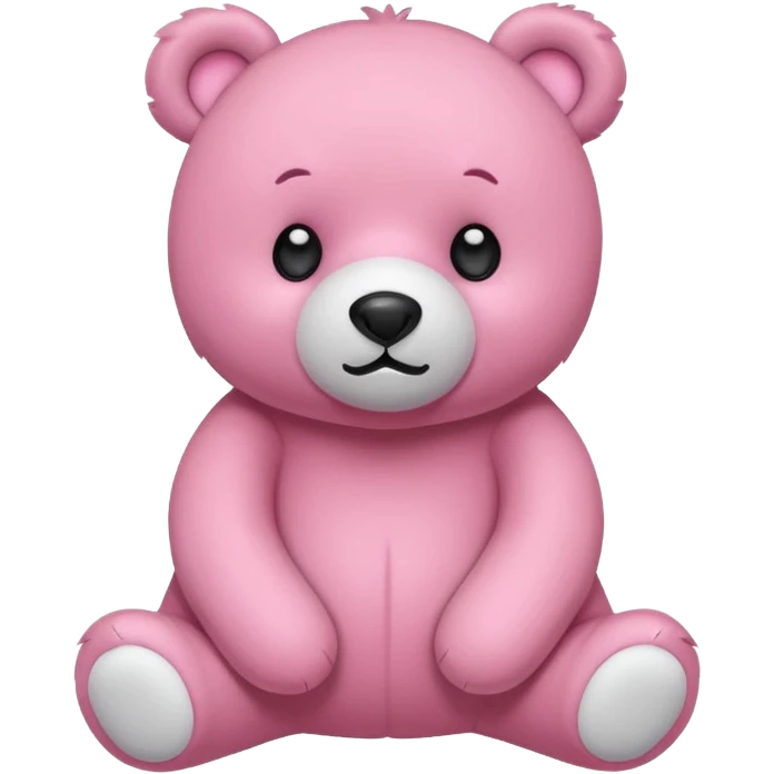 Pink bear plushies  emoji