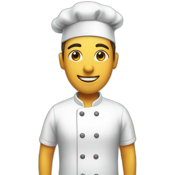 kitchen staff emoji