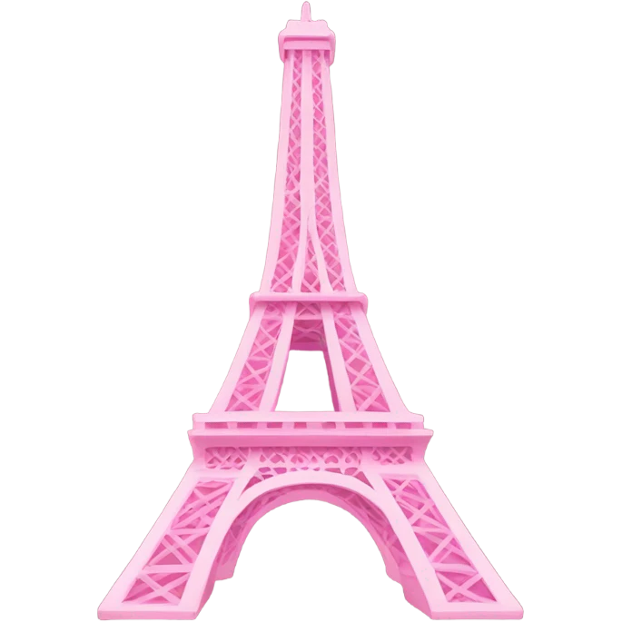 pink eiffel tower emoji