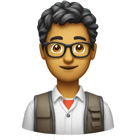 nerd developer emoji