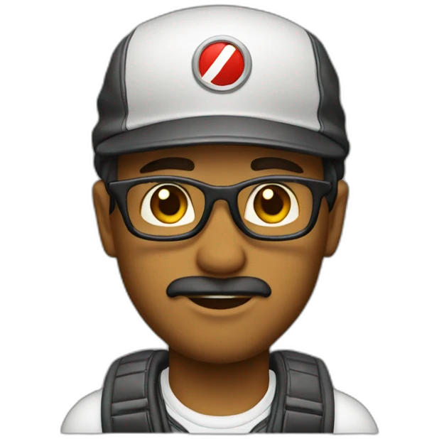 Oldschool car driver emoji