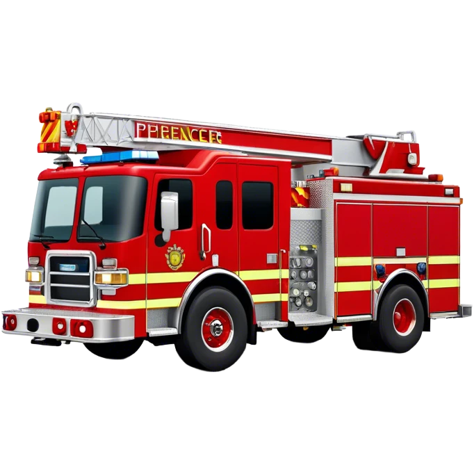 Fire Engine - Pierce Enforcer Pumper (Model Year: 2021) (Iconic colour: Red) emoji