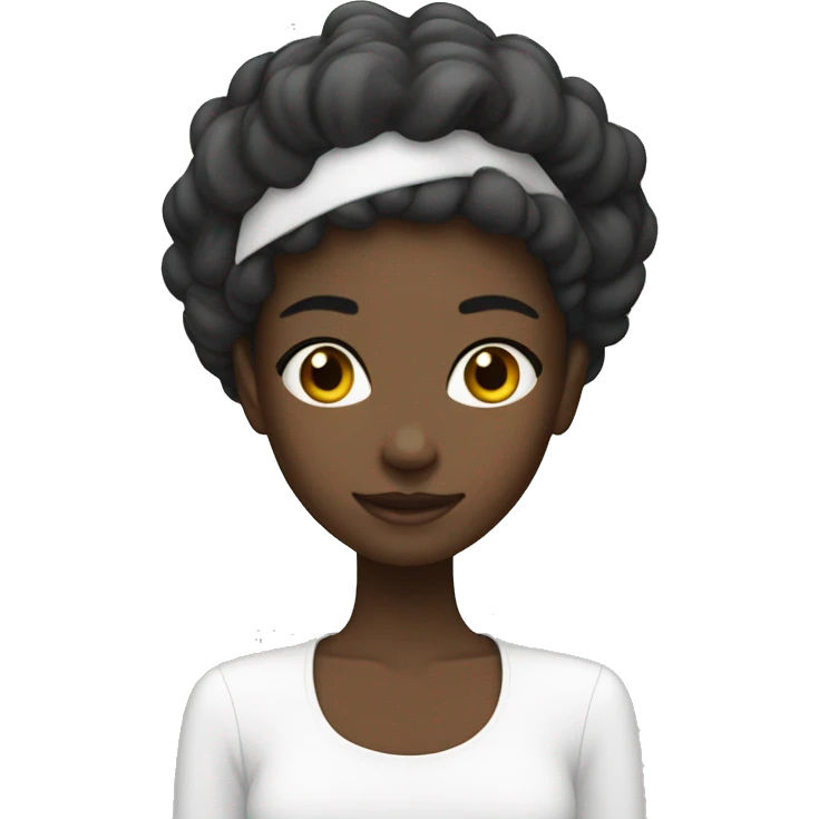 girl in blanc jet emoji