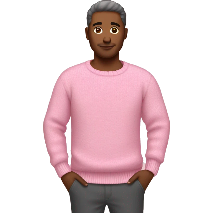 Pink sweater  emoji
