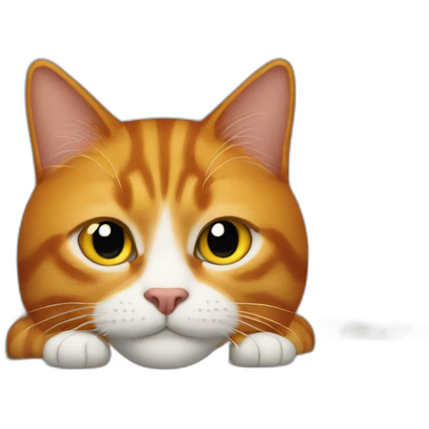 Ginger Cat on couch emoji