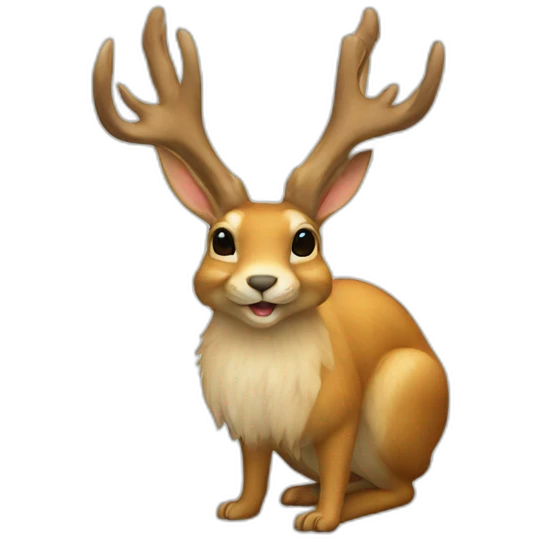 jackalope emoji