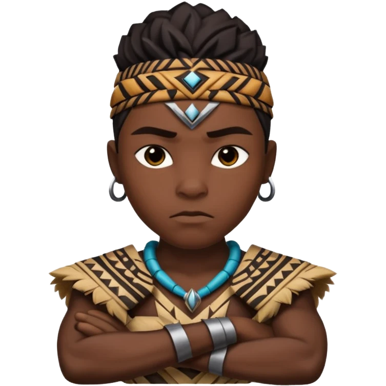 Wakanda forever 🙅 emoji