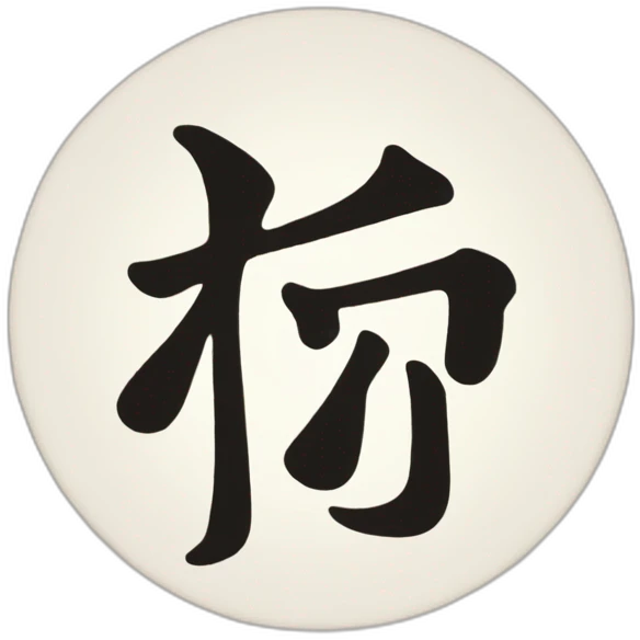 Kanji "ten" emoji
