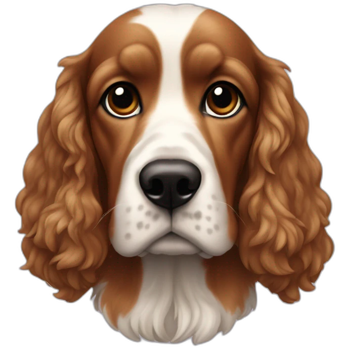 Cocker anglais emoji