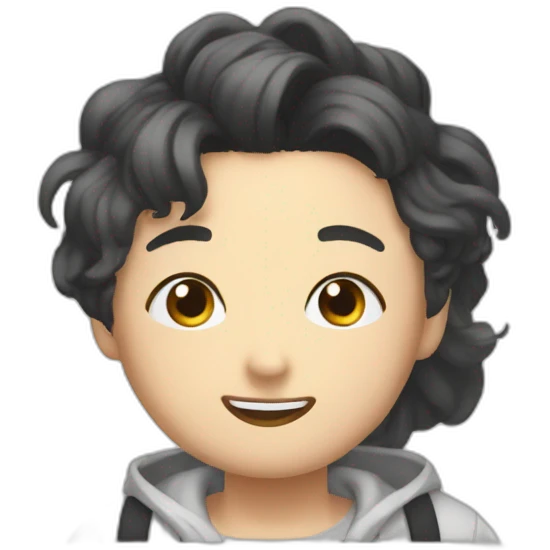 Kpop idol writing a book emoji