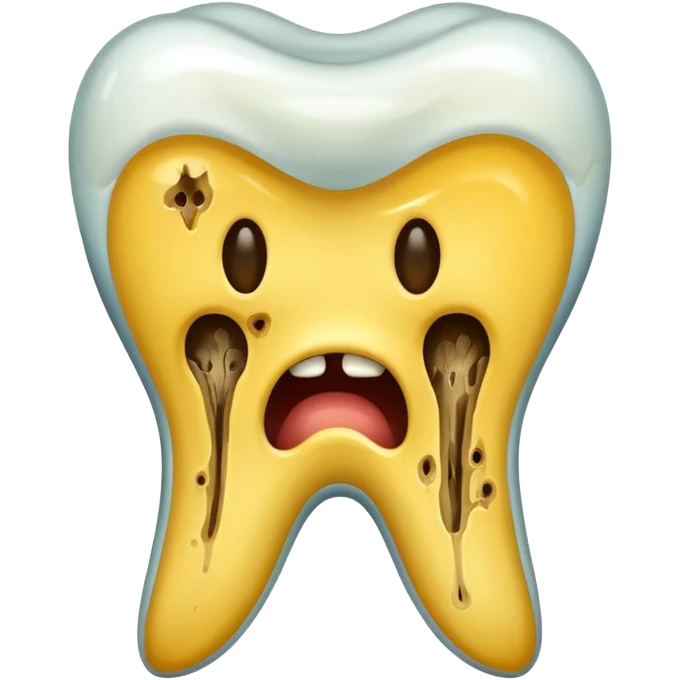 Infected tooth emoji