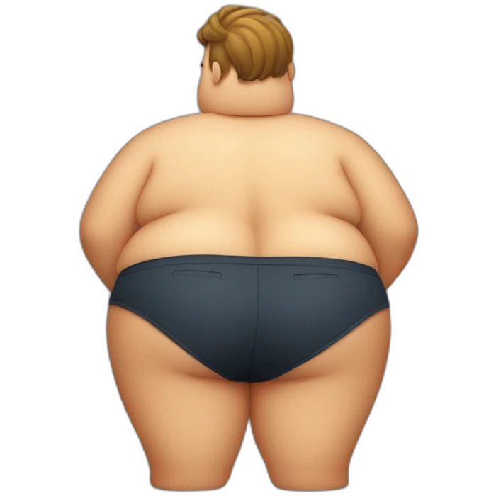 chunky butt emoji