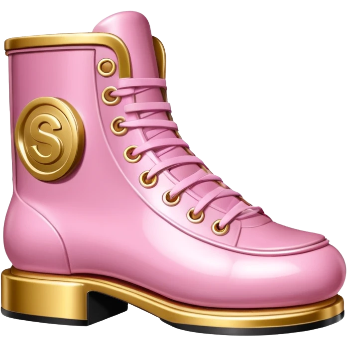 Moschino style spam can shoe sculpture  emoji