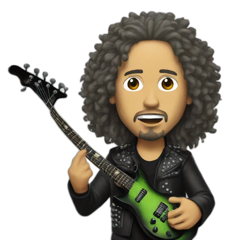 kirk Hammett  emoji