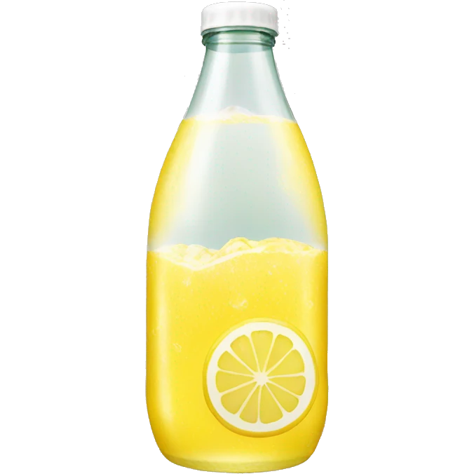 softdrink lemon emoji