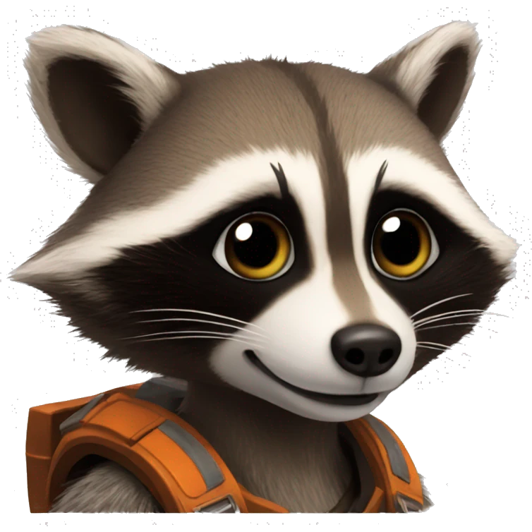 Rocket Racoon emoji