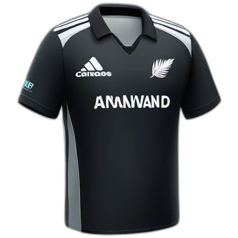 new zealand cricket jersey emoji