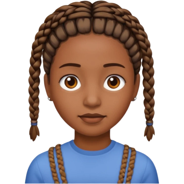 👦🏽 punle trenzas cortas  emoji