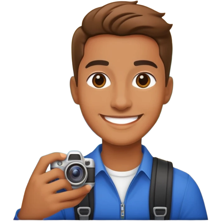 Travel youtuber emoji