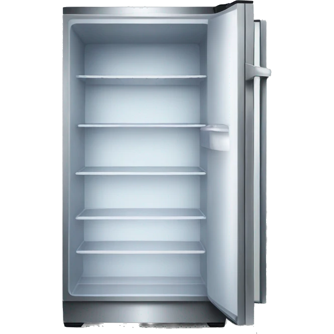 Empty fridge emoji