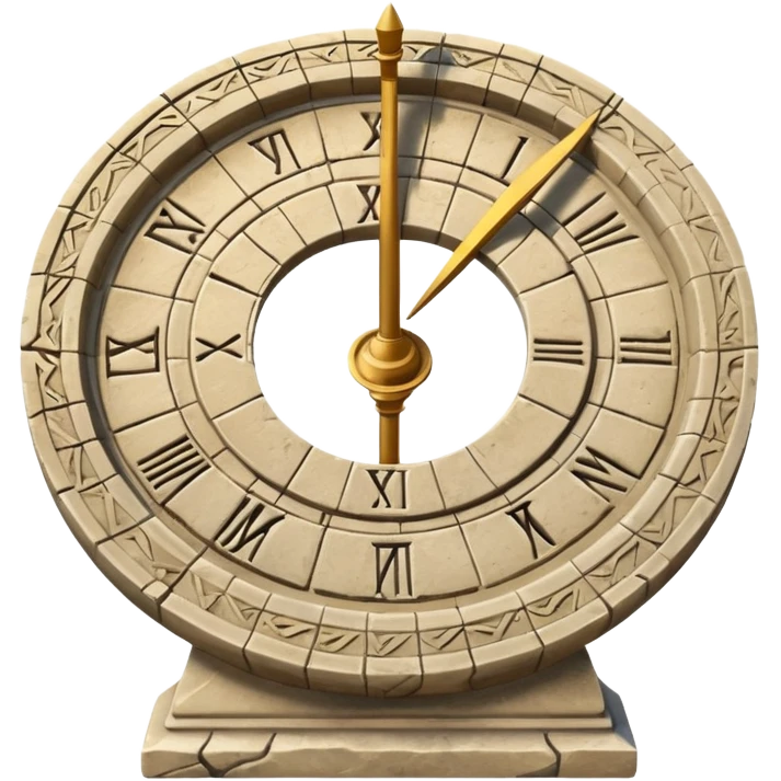 ancient sundial emoji