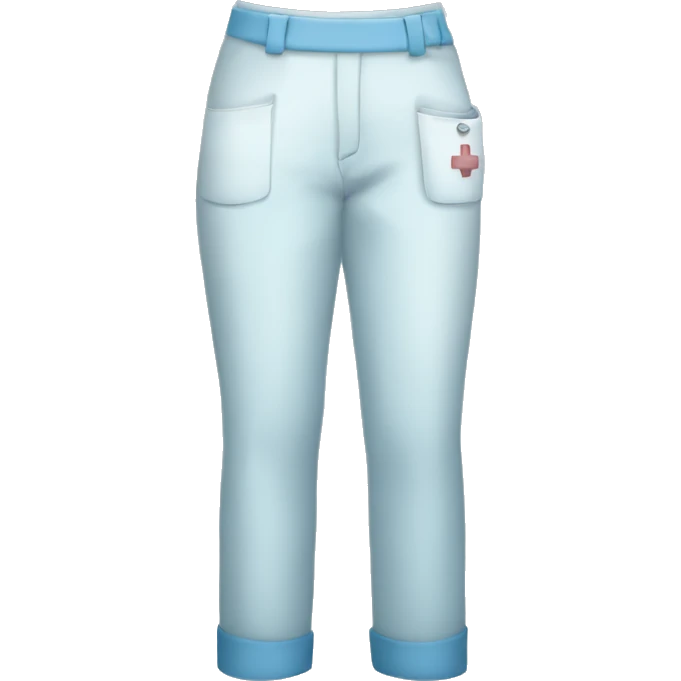 lightblue nurse pants emoji