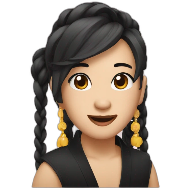 Saraliu Chinese singer emoji