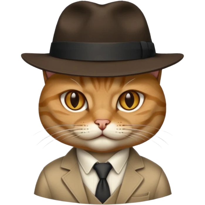 gangster cat emoji