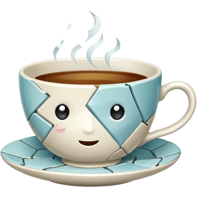 broken tea cup emoji