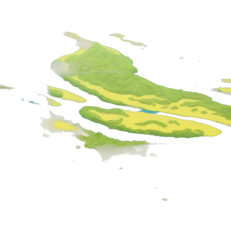 Yellow danube river emoji