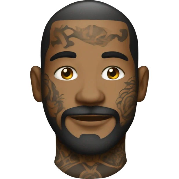 Tattooed man emoji