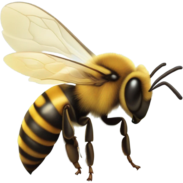 Bee and honey  emoji