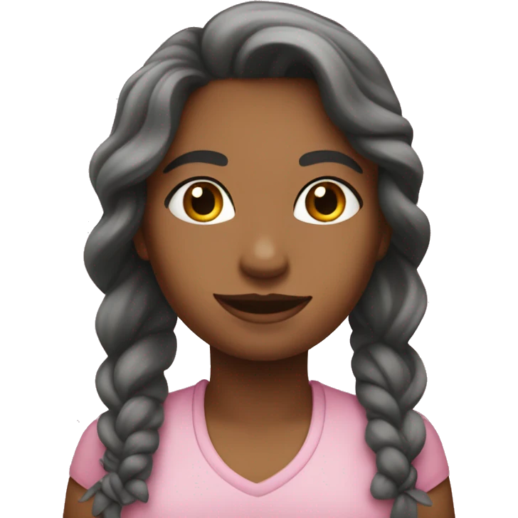 Fleur féminine rose  emoji