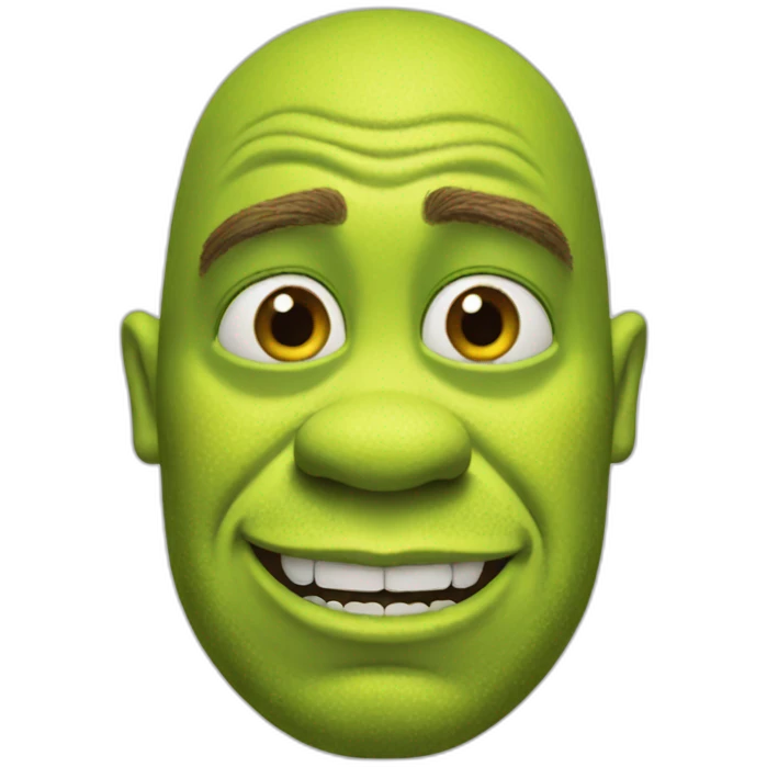 shrek make up emoji