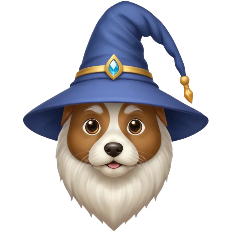 Wizard dog emoji