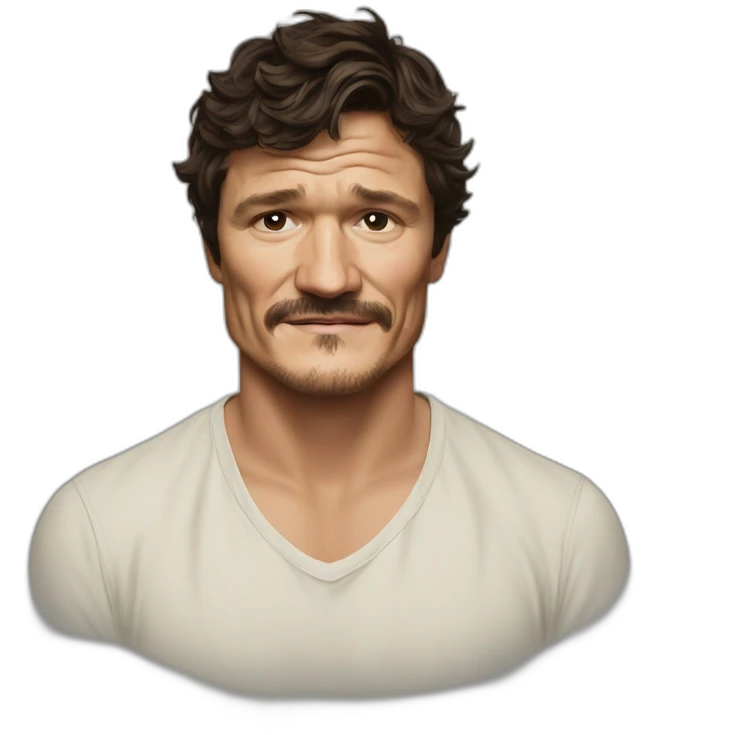 Portrait Pedro Pascal emoji