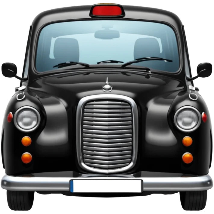 london black taxi emoji