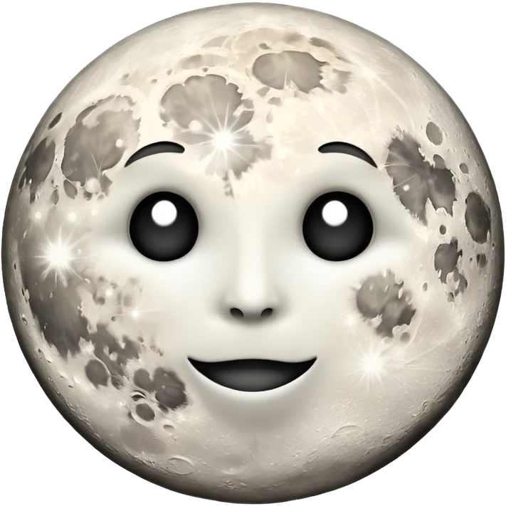La lune emoji