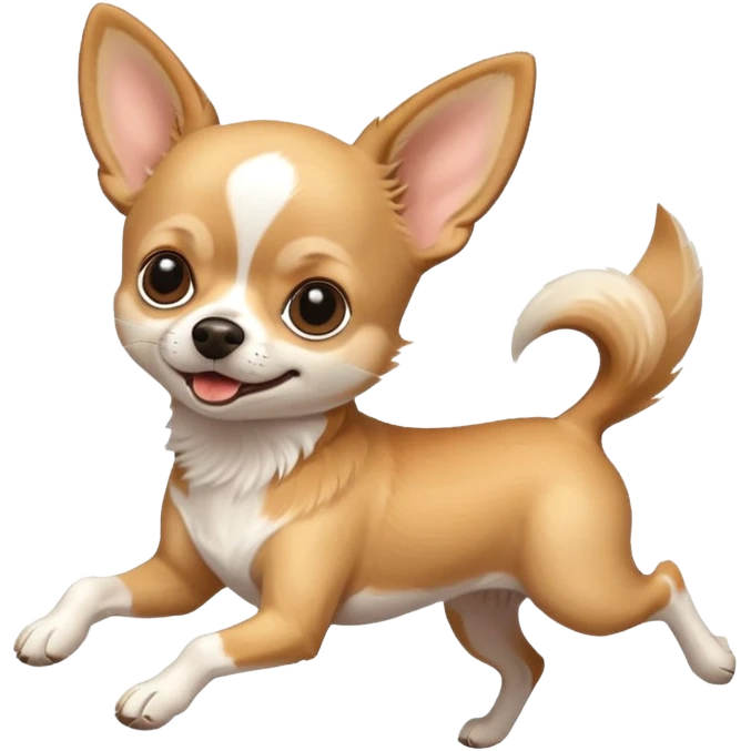 chihuahua running emoji