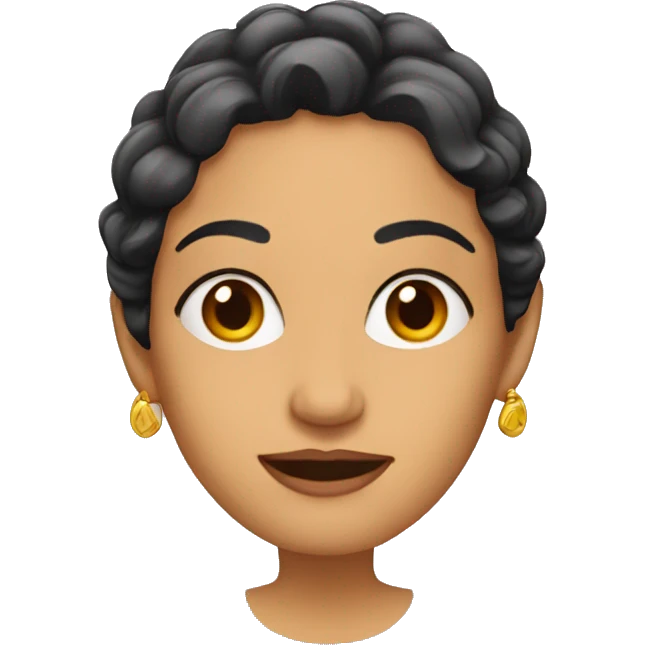 Spanish lady emoji