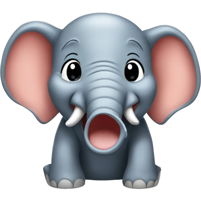 postgresql elephant laughing emoji
