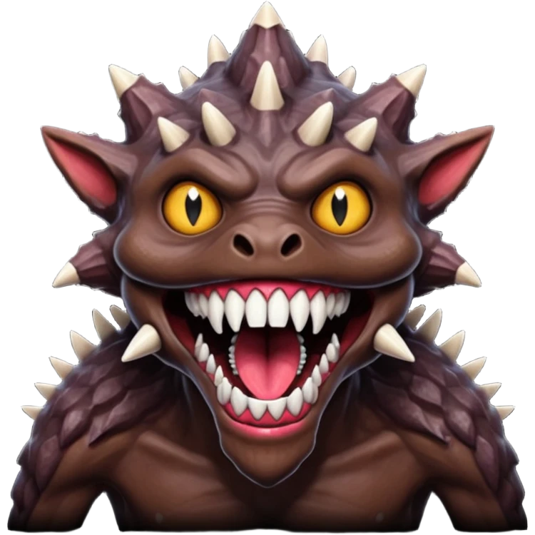 Stranger things demogorgan emoji