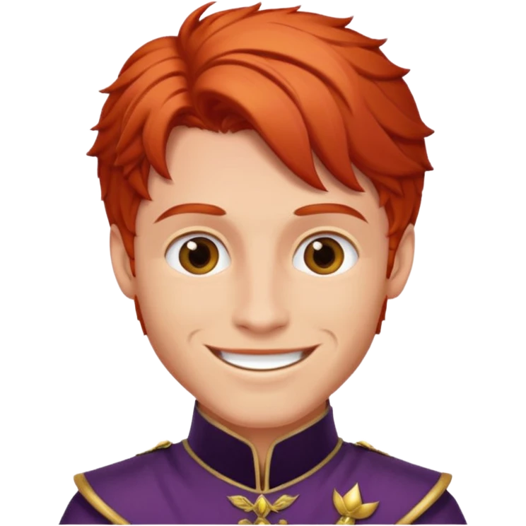 red-haired princes emoji
