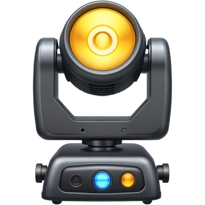 Moving head light emoji