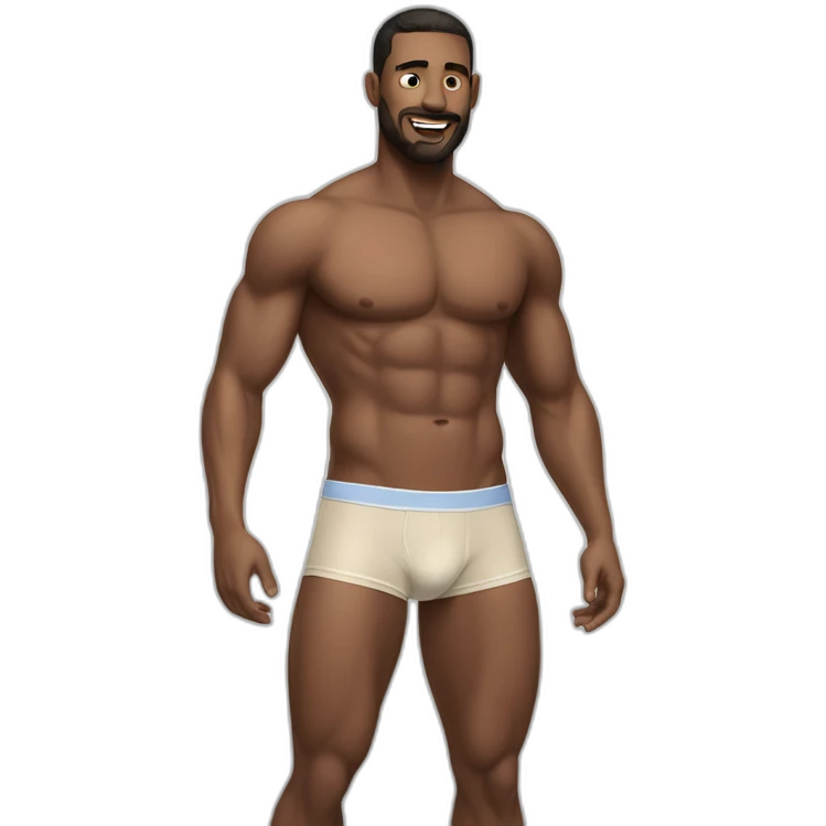 sexy man's underwear emoji