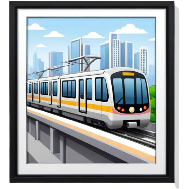 Mumbai metro emoji